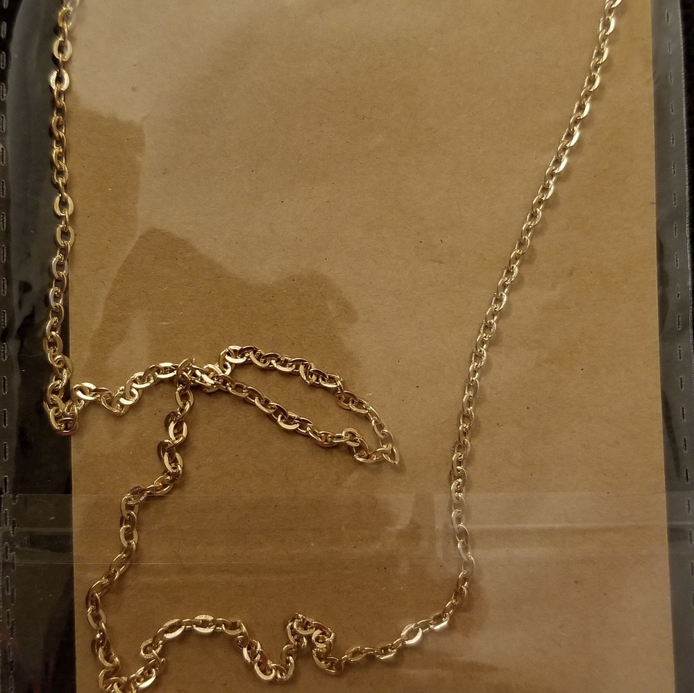 Karma good plated necklace NEW - Picture 2 of 2